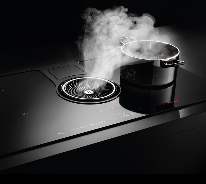 Elica NikolaTesla Hood and hob in one