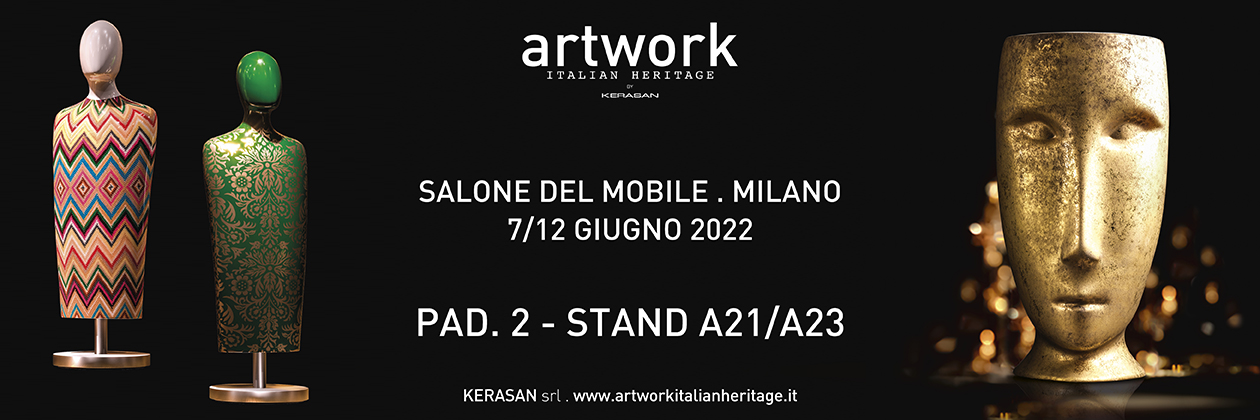 Artwork Italian Heritage by Kerasan @ Salone del Mobile.Milano 2022