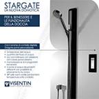 Descrizione: Domotica doccia Stargate: per temperatura, flusso d’acqua e cromoterapia